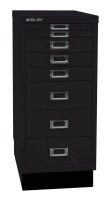 BISLEY MultiDrawer™ L298S Schubladenschrank schwarz 8 Schubladen 27,8 x 38,0 x 67,0 cm, 1 St.