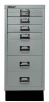 BISLEY MultiDrawer™ L298S Schubladenschrank silber 8 Schubladen 27,8 x 38,0 x 67,0 cm, 1 St.
