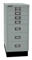BISLEY MultiDrawer™ L298S Schubladenschrank silber 8 Schubladen 27,8 x 38,0 x 67,0 cm, 1 St.