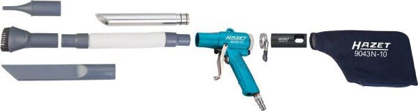 HAZET 9043N-10 Saug-/Blas-Druckluftpistole umschaltbar 10,34 bar