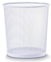 Zeller Papierkorb 14,0 l weiß, 1 St.