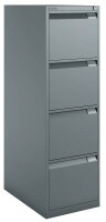 BISLEY Hängeregistraturschrank anthrazit 4...