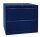 BISLEY DF3 Hängeregistraturschrank oxfordblau 2 Schubladen 80,0 x 62,2 x 71,1 cm, 1 St.