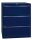 BISLEY DF3 Hängeregistraturschrank oxfordblau 3 Schubladen 80,0 x 62,2 x 101,6 cm, 1 St.
