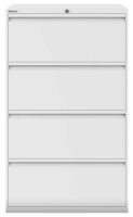 BISLEY DF3 Hängeregistraturschrank reinweiß 4...
