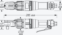 HAZET 9022-360 Druckluft-Ratschenschrauber-Set