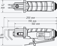 HAZET 9034P-2 Stichsäge
