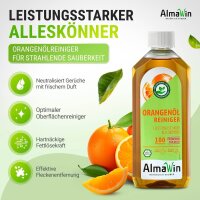 AlmaWin ORANGENÖL REINIGER Allzweckreiniger 500 ml,...