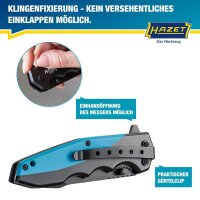 HAZET Klappmesser 2157-3 blau, 1 St.