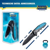 HAZET Klappmesser 2157-3 blau, 1 St.