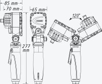 HAZET 9012ATT Twin Turbo Druckluft-Schlagschrauber