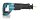 makita DJR187ZK Akku-Säbelsäge 18,0 V, ohne Akku