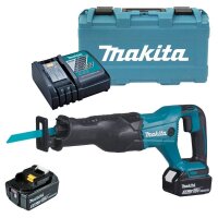 makita DJR186RT Akku-Säbelsäge Set 18,0 V, mit...