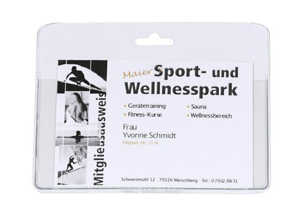 DURABLE Namensschilder 9,0 x 6,0 cm, 20 St.
