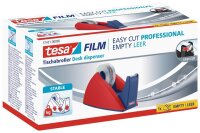 tesa Tischabroller Easy Cut® rot/blau