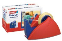 tesa Tischabroller Easy Cut® rot/blau