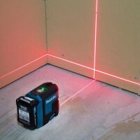 makita SK105DZ Akku-Kreuzlinienlaser 12,0 V max., ohne Akku