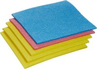 vileda ORIGINAL Schwammtücher Naturfaser 60 °C waschbar, 5 Tücher
