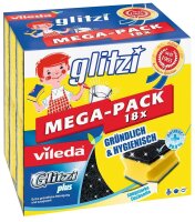 vileda Glitzi plus MEGA-PACK Topfreiniger, 18 St.