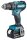 makita DHP485RTJ Akku-Schlagbohrschrauber-Set 18,0 V, mit 2 Akkus