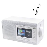 soundmaster DAB900WE DAB+ Empfänger weiß
