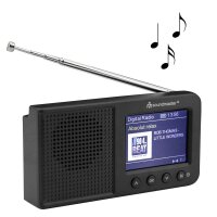 soundmaster DAB175SW DAB+ Empfänger schwarz