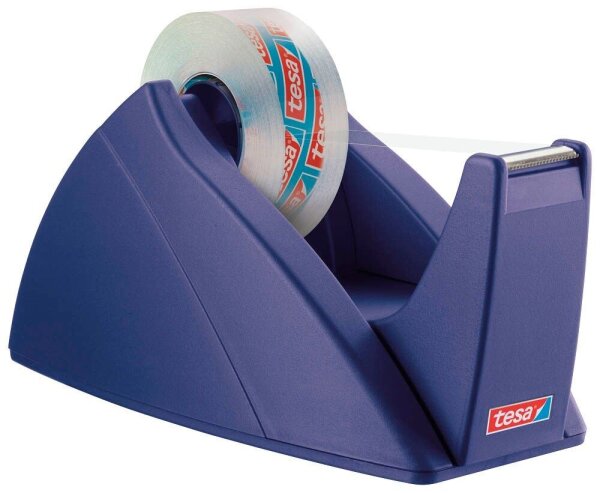 tesa Tischabroller Easy Cut® royalblau