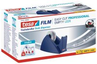 tesa Tischabroller Easy Cut® royalblau