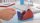 tesa Tischabroller Easy Cut® royalblau