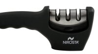 NIROSTA Messerschärfer Quick-Sharp schwarz, silber,...