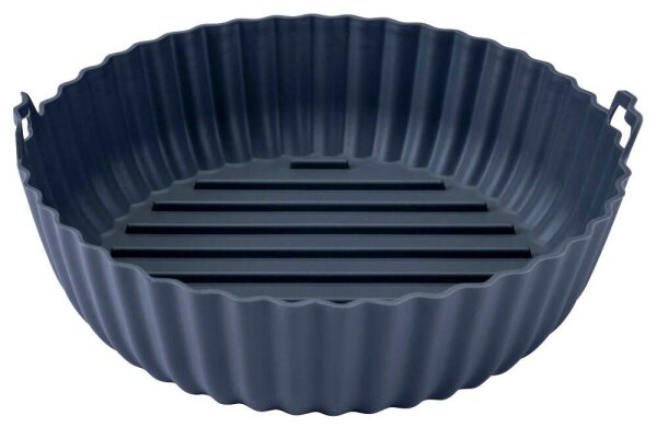 FACKELMANN Backform für Heißluftfritteuse 45103 Silikon Ø 22,5 cm, 1 St.