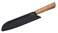 NIROSTA Santokumesser Flow Fair schwarz, Klinge: 18,0 cm, 1 St.