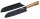 NIROSTA Santokumesser Flow Fair schwarz, Klinge: 18,0 cm, 1 St.