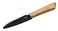 NIROSTA Küchenmesser  Flow Fair schwarz, Klinge: 8,5 cm, 1 St.