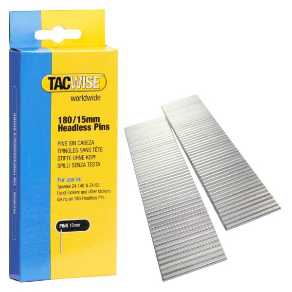 TACWISE™ Stiftnägel ohne Kopf 0478 180/15 mm 2.000 Stück