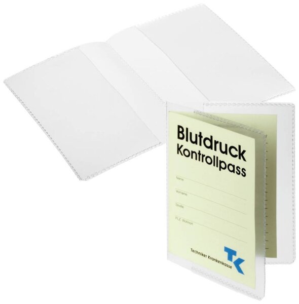 DURABLE Dokumentenhüllen transparent 10,5 x 14,8  cm, 10 St.