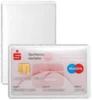 DURABLE Dokumentenhüllen transparent 8,6 x 5,4 cm,...