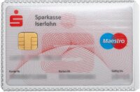 DURABLE Dokumentenhüllen transparent 8,6 x 5,4 cm, 10 St.