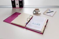 OXFORD myColour Strong-Line Ordner schwarz Kunststoff 8,0 cm DIN A4, 1 St.