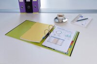 OXFORD myColour Strong-Line Ordner schwarz Kunststoff 8,0 cm DIN A4, 1 St.
