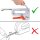 TACWISE™ Handtacker/-nagler Z-CT Heavy Duty silber / orange, 1 St.
