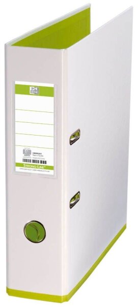 OXFORD myColour Strong-Line Ordner weiß Kunststoff 8,0 cm DIN A4, 1 St.