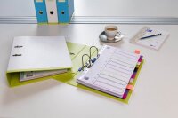 OXFORD myColour Strong-Line Ordner weiß Kunststoff 8,0 cm DIN A4, 1 St.