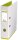 OXFORD myColour Strong-Line Ordner weiß Kunststoff 8,0 cm DIN A4, 1 St.