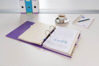 OXFORD myColour Strong-Line Ordner weiß Kunststoff 8,0 cm DIN A4, 1 St.