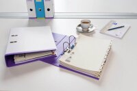 OXFORD myColour Strong-Line Ordner weiß Kunststoff 8,0 cm DIN A4, 1 St.