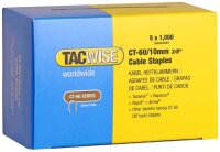TACWISE™ Tackerklammern Typ CT-60/10 mm, 0354 10 mm, 5.000 St.