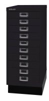 BISLEY MultiDrawer™ L2910S Schubladenschrank schwarz 10 Schubladen 27,8 x 38,0 x 67,0 cm, 1 St.