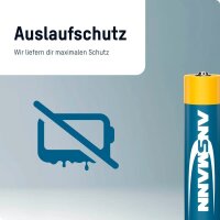 ANSMANN Batterien X-POWER Alkali-Mangan Micro AAA 1,5 V, 4 St.