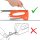 TACWISE™ Handtacker Z2 53-13L orange, 1 St.